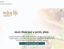 Tablet Screenshot of betsylife.com